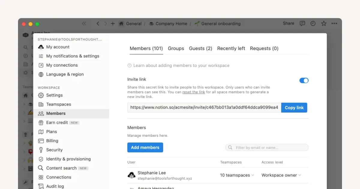 La guía definitiva de Notion para empresas