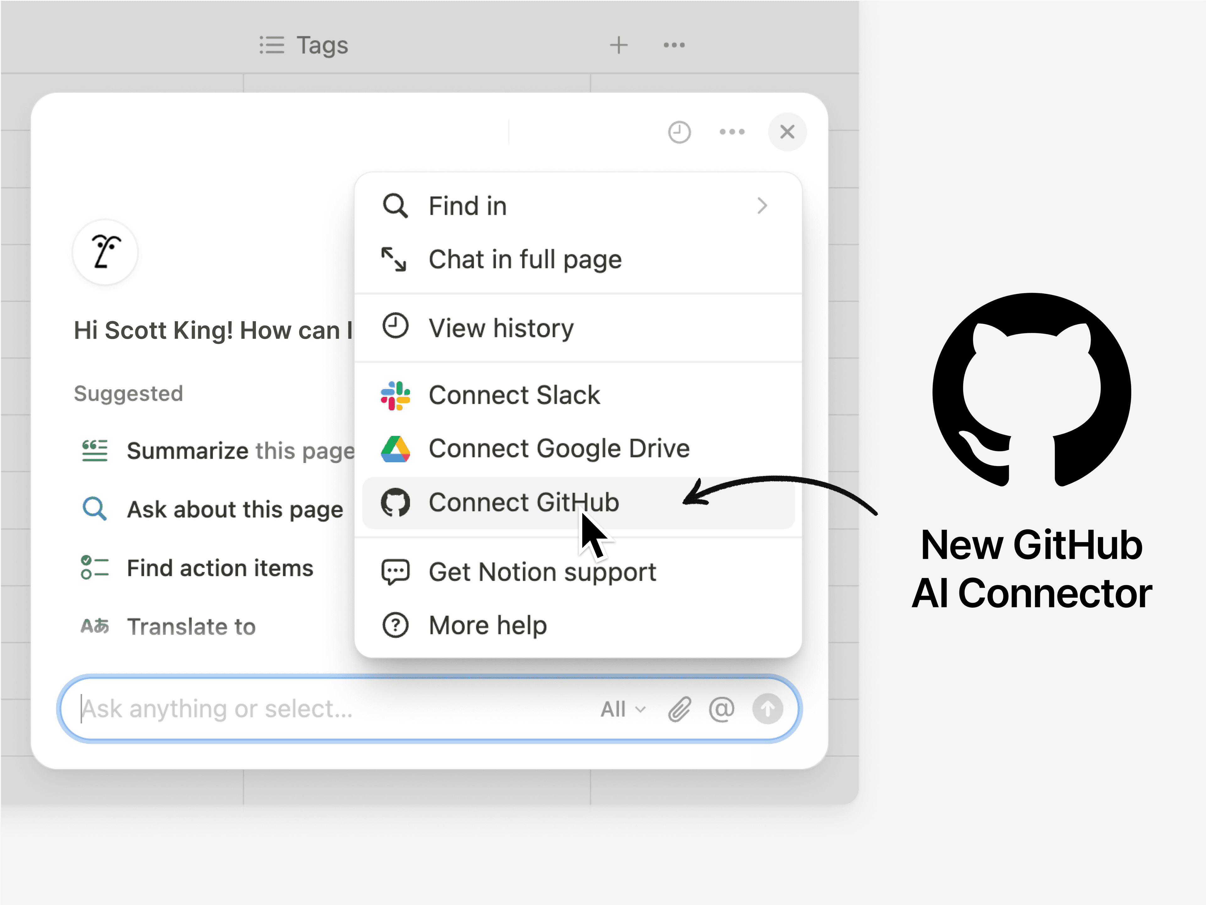 GitHub AI Connector (Beta)