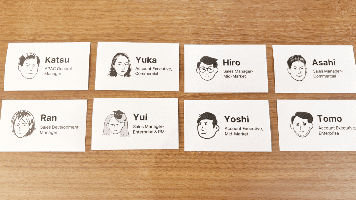 Notion Japan Members Name card