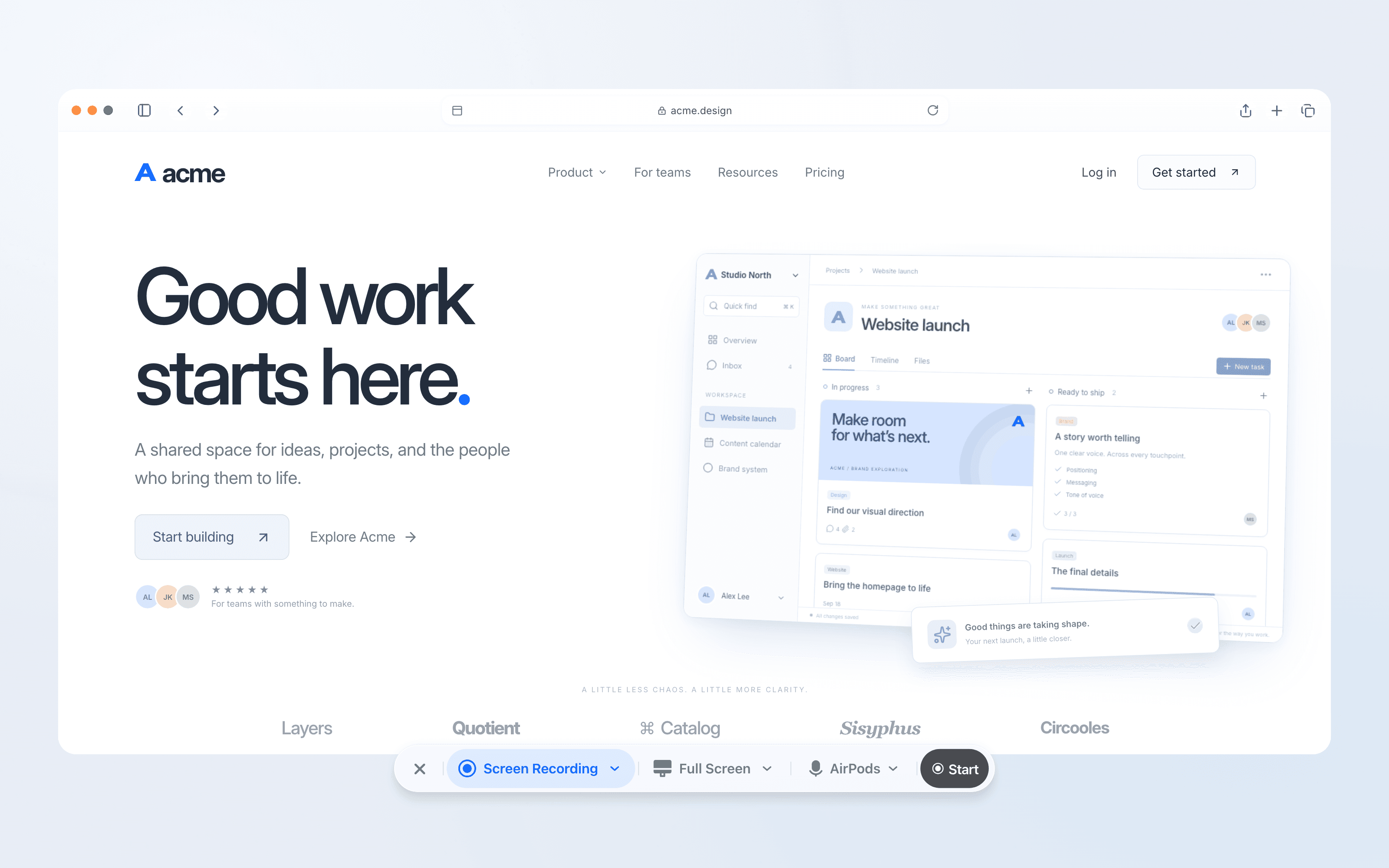 Montra turns visual feedback into clear, actionable tasks