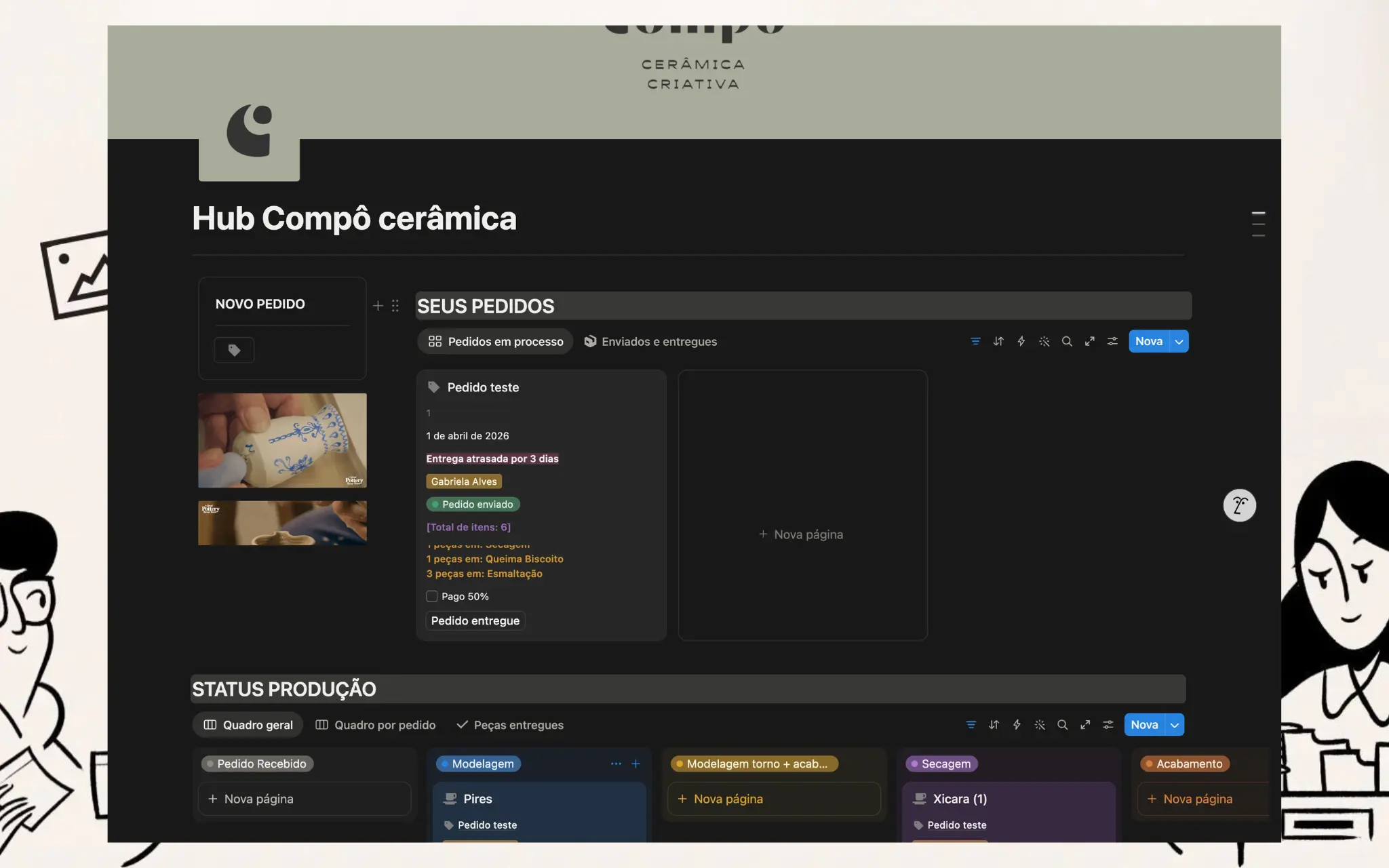 Projeto Compô Cerâmica